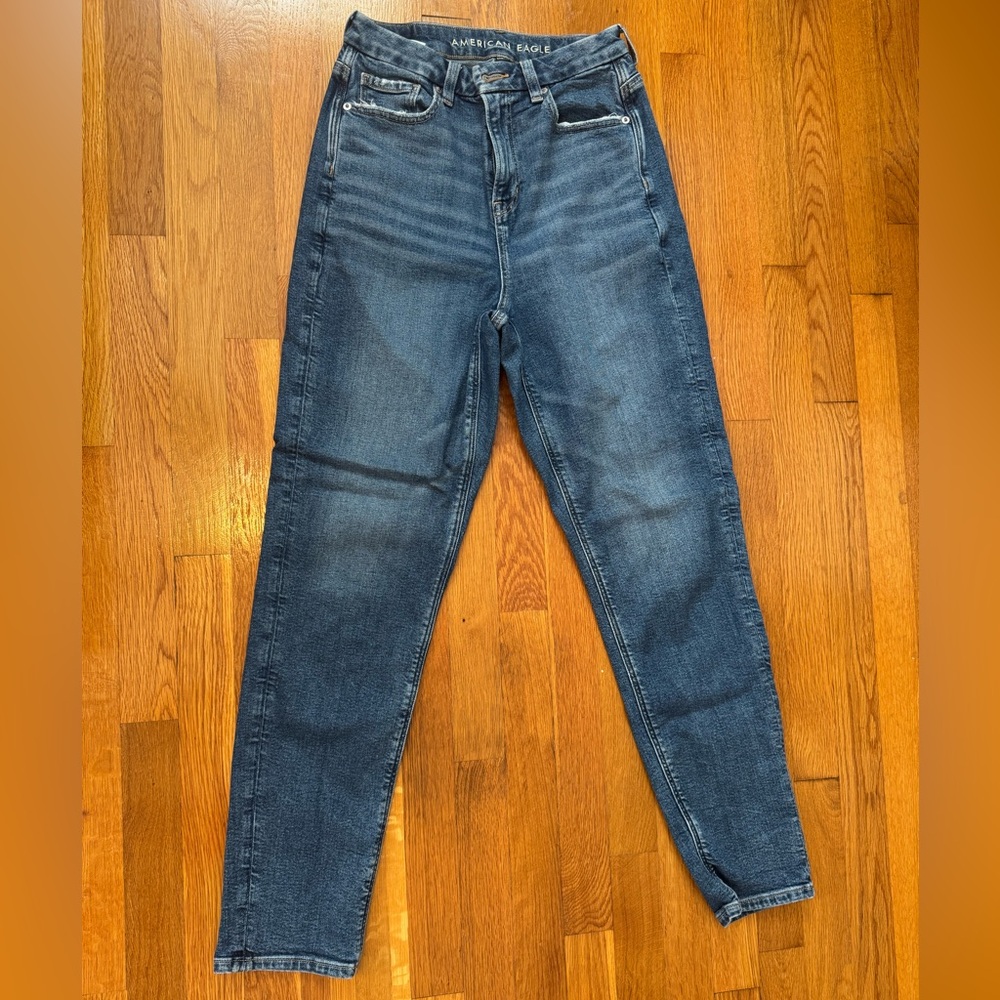 American Eagle Outfitters Light Blue Mom Jeans
